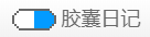 胶囊日记网站标志logo