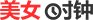 美女时钟网站标志logo