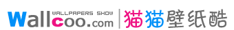 猫猫壁纸酷网站标志logo