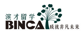 滨才留学网站标志logo