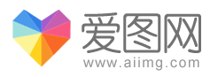 爱图网标志logo