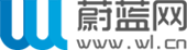 蔚蓝网标志logo