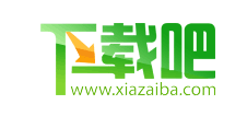 下载吧网站标志logo