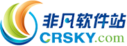 非凡软件站标志logo