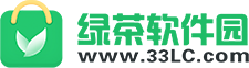 绿茶软件园标志logo